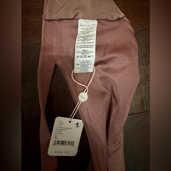 Free People x BOAMAR Twist Habana Bikini Top Women’s Size XL Truffle Shimmer NWT - Picture 6 of 12